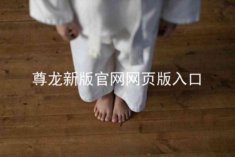 尊龙新版官网网页版入口